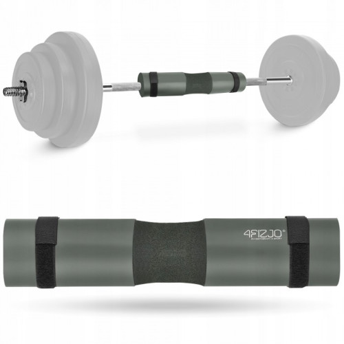Накладка (бампер) на гриф 4FIZJO Barbell Pad Grey, код: P-5907739314741