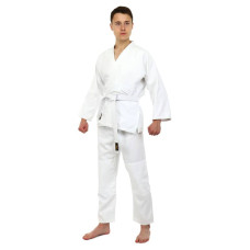 Кімоно для дзюдо Mizano, розмір 0 (зріст 130), білий, код: JD05_0W