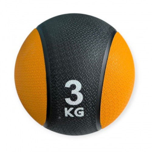 Медбол двокольоровий з відскоком SNS MDB11-3kg 3 кг, код: 19289-SNS