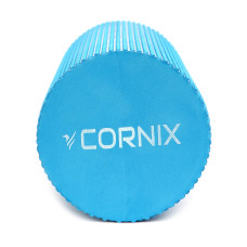 Масажний ролик (валік) Cornix EVA+ 450x150 мм, синій, код: XR-0306