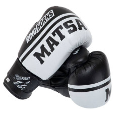 Боксерські рукавиці Matsa 6 унцій, чорний, код: MA-6571_6BK