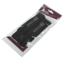 Лямки для тяги Ezous Lifting Straps 580x38 мм, 2шт, чорний-сірий, код: B-04