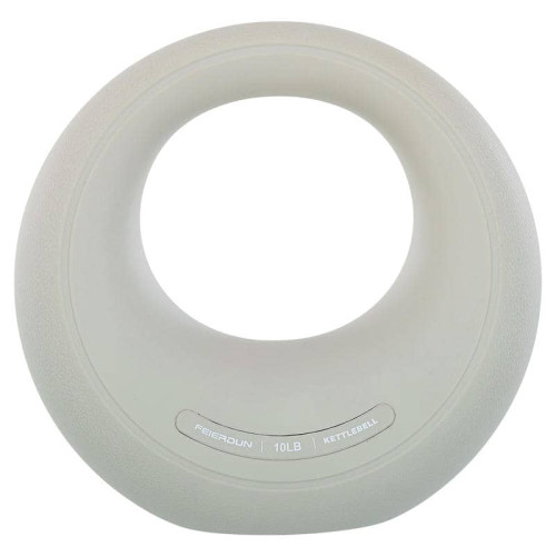 Гиря цільна з TPR покриттям Star Moon 10LB, 4,5 кг, сірий, код: SC-80145-10LB_GR