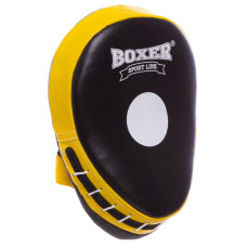 Лапа Вигнута Boxer чорний-жовтий, код: 2012-01_BKY