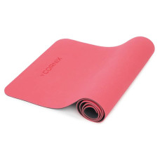 Килимок для йоги та фітнесу Cornix Red/Black 183x61x0.6 см, код: XR-0006