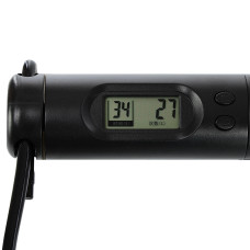 Скакалка бездротова з кулями та лічильником FitGo ø6см, чорний, код: FI-0781-S52