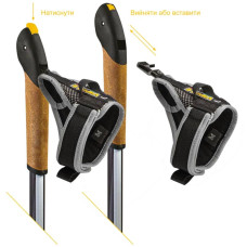 Палки для скандинавської ходьби Vipole High Performer Alu (S2025), код: 928653-SVA