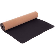 Килимок для йоги FitGo 1830х610х5 мм чорний, код: FI-7212_BK