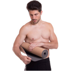 Килимок для йоги FitGo 1830х610х5 мм чорний, код: FI-7212_BK