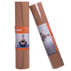 Килимок для йоги FitGo 1830х610х5 мм чорний, код: FI-7212_BK