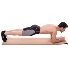 Килимок для йоги FitGo 1830х610х5 мм чорний, код: FI-7212_BK