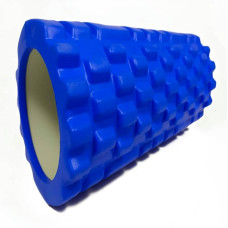 Масажний ролик EasyFit Grid Roller 33 см v.1.1 синій, код: EF-2020-Bl