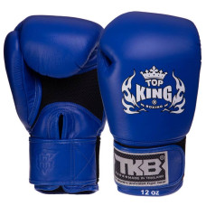 Рукавички боксерські Top King Ultimate Air шкіряні 12 унцій, білий, код: TKBGAV_12W-S52