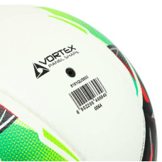 М"яч футбольний Kelme Vortex 21.1 №5 PU, білий-зелений, код: 8101QU5003-9127-5-S52