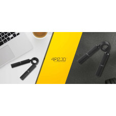 Еспандер кистьовий 4FIZJO 113 кг металевий Black, код: P-5907739313393