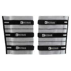 Налокотники для жиму регульовані Ezous Adjustable Elbow Sleeve L, 2 шт, сірий-чорний, код: C-08_L