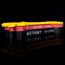 Еспандер-петля Actiget Power Band 2-25 кг (резина для фітнесу та спорту) набір 3 шт ACT0047, код: ACT0047