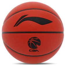 М'яч баскетбольний LI-Ning CBA Elite №7, помаранчевий, код: LBQK947-2-S52