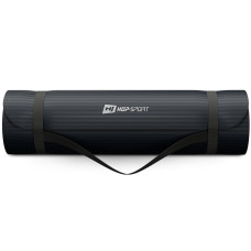 Килимок для йоги Hop-Sport HS-NB016GM NBR 1,5см чорний,код: 5902308232167