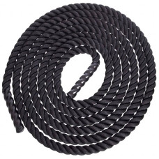 Канат для кроссфіта Zelart Combat Battle Rope 9000х38 мм, чорний, код: FI-5311-9