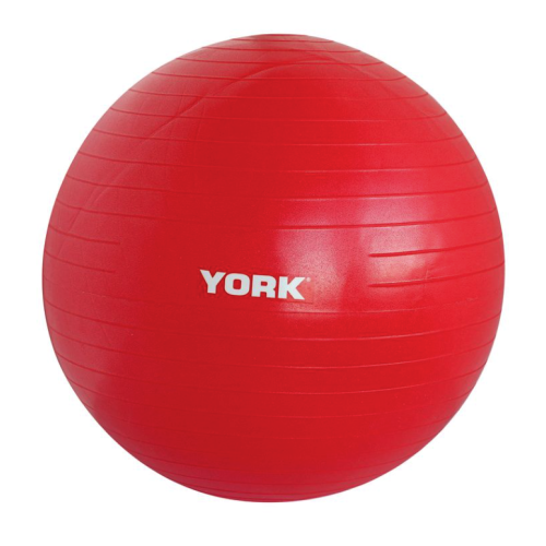 Фітбол York Fitness 55см червоний + насос, код: 0014961820010