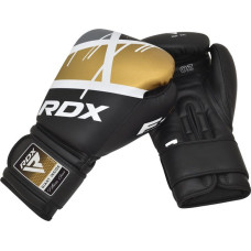 Боксерські рукавиці RDX F7 Ego 8 унцій, чорний-золотий, код: BGR-F7BGL-8oz