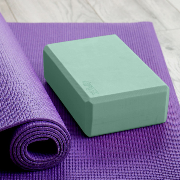 Блок для йоги Gymtek EVA м'ятний, код: 5905884421666