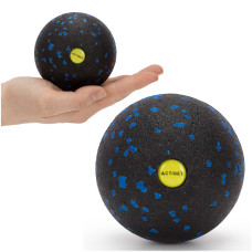 Масажний м'яч Actiget EPP 8 см Black/Blue, код: ACT0095