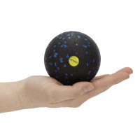 Масажний м'яч Actiget EPP 8 см Black/Blue, код: ACT0095