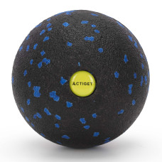 Масажний м'яч Actiget EPP 8 см Black/Blue, код: ACT0095