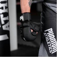 Рукавиці для ММА Phantom Apex Sparring S/M, чорний, код: PHMMAG2021-SM