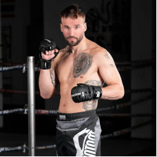 Рукавиці для ММА Phantom Apex Sparring S/M, чорний, код: PHMMAG2021-SM