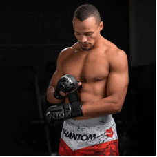 Рукавиці для ММА Phantom Apex Sparring S/M, чорний, код: PHMMAG2021-SM