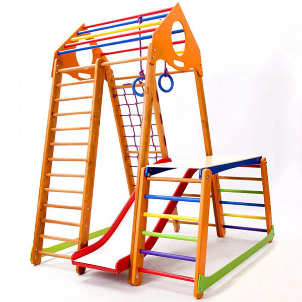 Ігровий дитячий куточок PLAYBABY BambinoWood Plus 1-1, код: SB-IG34