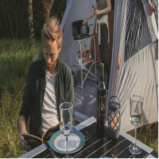 Стіл кемпінговий EasyCamp Rennes M Black, код: 928971-SVA