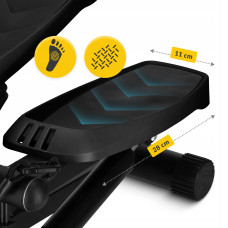 Степпер (міні-степпер) 4Fizjo Evo з еспандерами Black, код: P-5905973403863