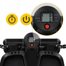 Степпер (міні-степпер) 4Fizjo Evo з еспандерами Black, код: P-5905973403863