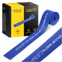 Стрічка компресійна для флосингу 4Fizjo Floss Band 2070x50x15 мм, синій, код: P-5905973405232