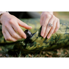Килимок самонадувний Tramp з можливістю зістібання camo 1850х650х50 мм, пісчаний, код: UTRI-007