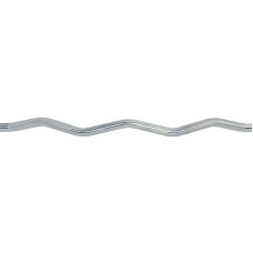 Штанга фіксована Zelart Rubber Hexagon Barbell вигнута гумова довжина-95см 15кг, код: TA-6231-15-S52