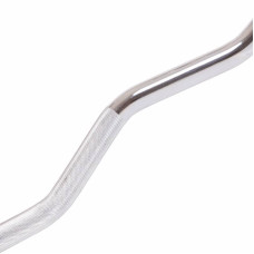 Штанга фіксована Zelart Rubber Hexagon Barbell вигнута гумова довжина-95см 15кг, код: TA-6231-15-S52
