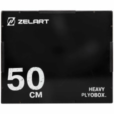 Пліобокс для кросфіту Zelart Wood Plyo Box 1шт, 60см, чорний, код: TA-4774-1