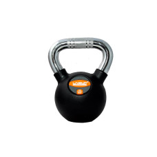 Гиря LiveUp Rubber Kettlebell 10 кг, код: 2016052500090