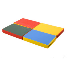 Гімнастичний мат складний SportBaby 1200х800x80 мм, код: Мат пятнашка120*80*8см