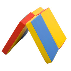 Гімнастичний мат складний SportBaby 1200х800x80 мм, код: Мат пятнашка120*80*8см