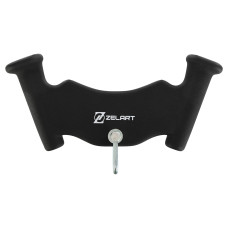 Рукоятка для тяги з вузьким хватом Mdbuddy Pull Down Handle нековзне покриття 330х55х140 мм, чорний, код: TA-5389