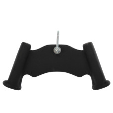 Рукоятка для тяги з вузьким хватом Mdbuddy Pull Down Handle нековзне покриття 330х55х140 мм, чорний, код: TA-5389