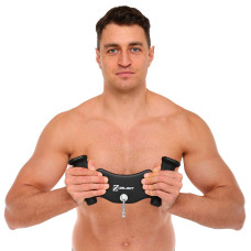 Рукоятка для тяги з вузьким хватом Mdbuddy Pull Down Handle нековзне покриття 330х55х140 мм, чорний, код: TA-5389