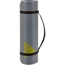Килимок для йоги Adidas Tie-Dye Yoga Mat 1830х610х10 мм, сірий-жовтий, код: 885652022446