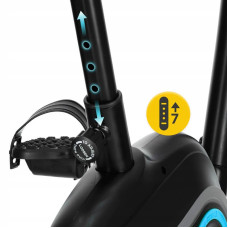 Велотренажер магнітний 4FIZJO Active+ Black/Blue, код: P-5905973401609